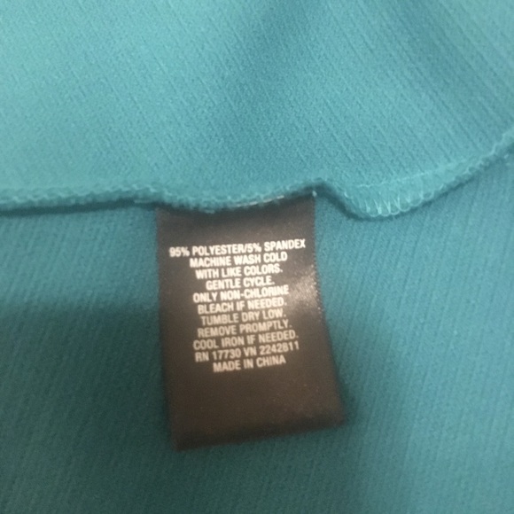 👗 Mossimo teal/black dress with pockets, size M - Picture 4 of 4